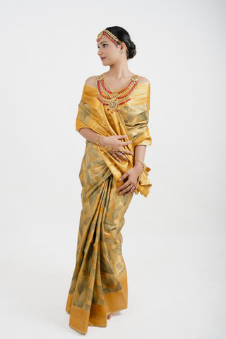 ROYAL DHARMAVARAM SILK SAREE SET